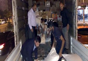 Erzurum Ülkü Ocakları'ndan Türkmenli'ne Yardım